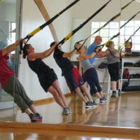 trx with norm church at international sportscience institute dr leroy perry athletic gym