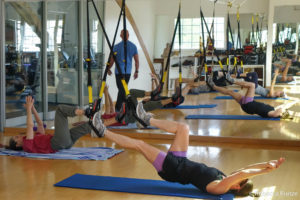 trx with norm church at international sportscience institute dr leroy perry athletic club