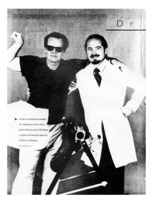 dr leroy perry with jack nicholson